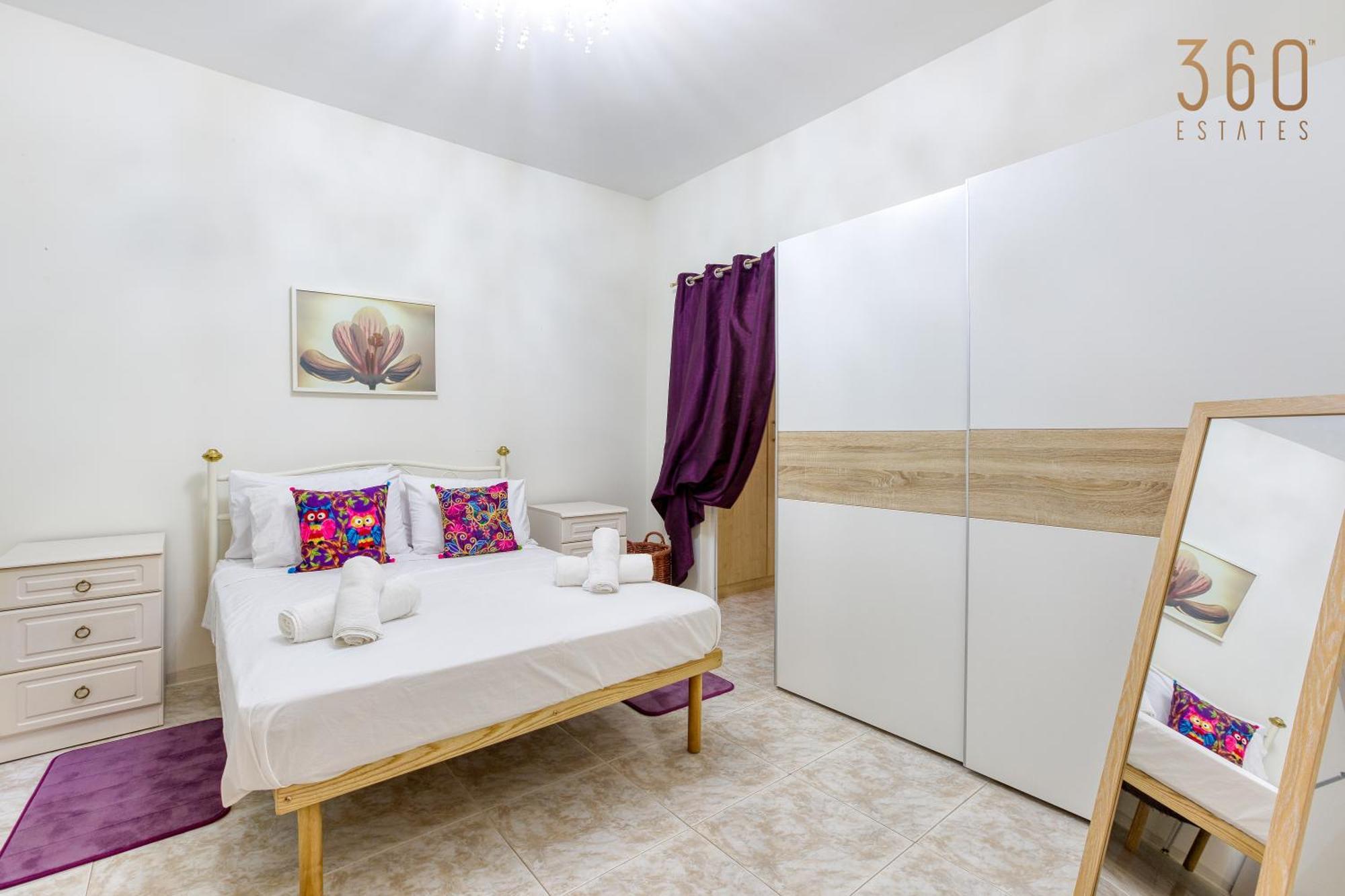 Apartment Charming 2br With Cosy Balcony In Marsascala By 360 Estates *