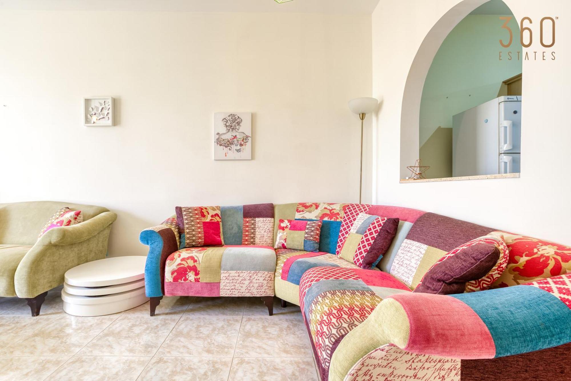 Charming 2br With Cosy Balcony In Marsascala By 360 Estates * Marsaskala